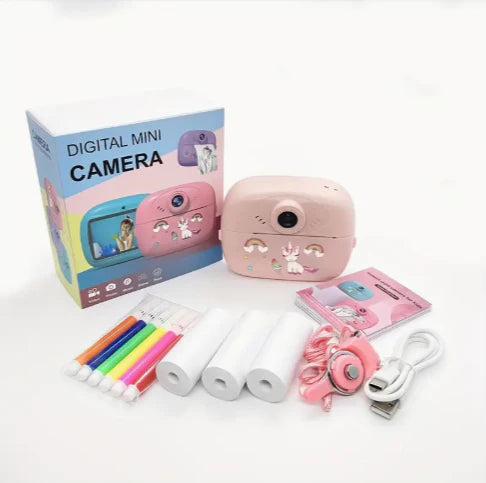 Portable Print Camera For Kids
