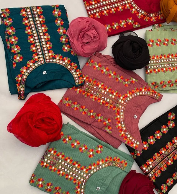 Most Beautiful 3 Piece Stitched Dress