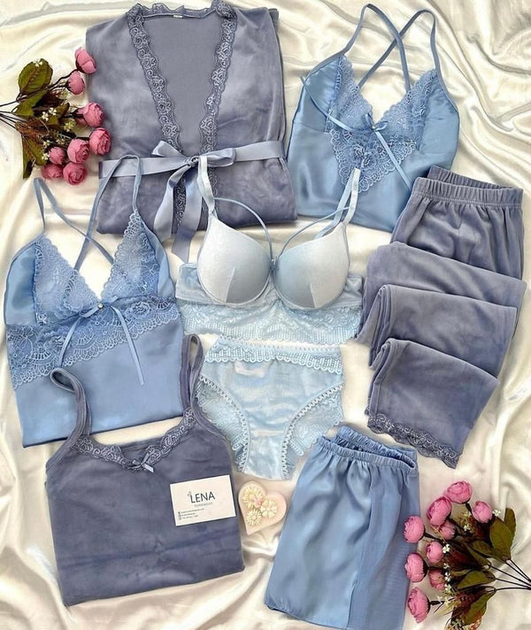 6 Pcs Night Dress (Article No -Nu 05)