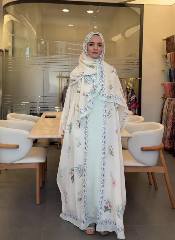 Pack of 4 Abaya With Scarf