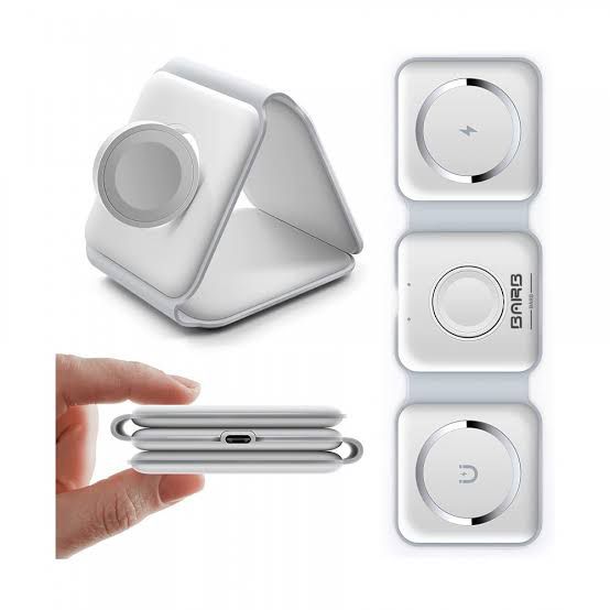 3-in-1 Magnetic Wireless Charger | 15W Fast