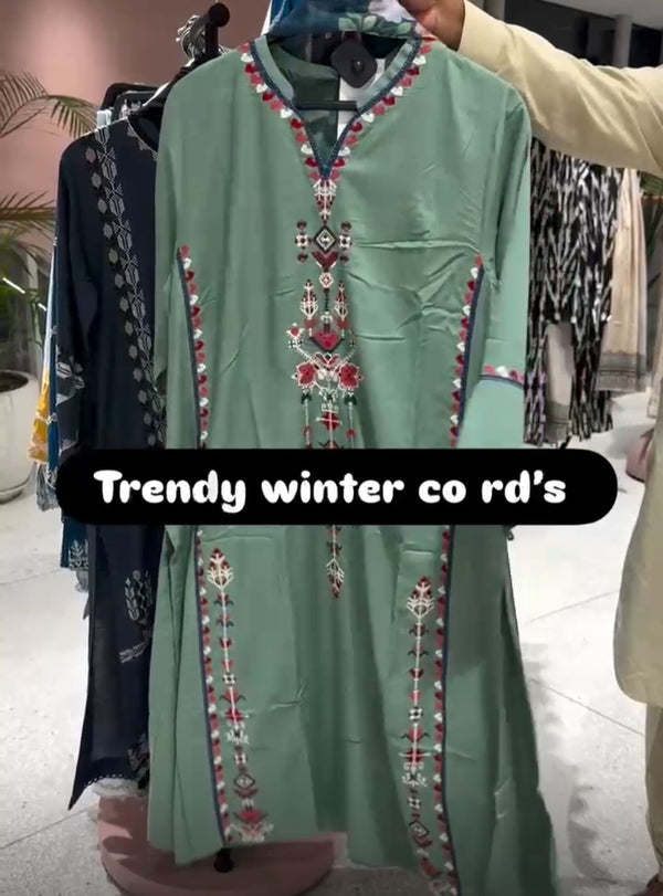 Winter Deal (PACK OF 3 KHADAR DRESS 3PCS STITCHED )