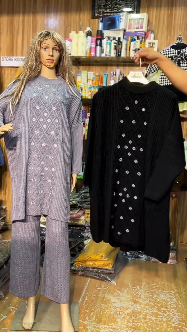 Women Wool Winter Cored-set