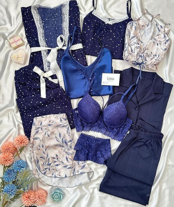 6 Pcs Night Dress (Article No -Nu 11)