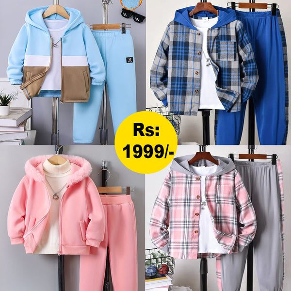 Winter 4 Kids Dress Article NO (ki-03)